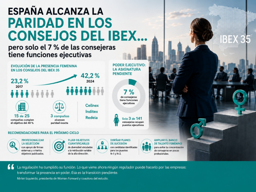 mujeres en los consejos del IBEX 35
